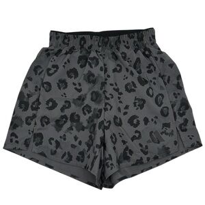 Adidas Pacer Leopard Print Training Shorts Size XS